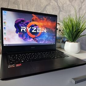 Acer мощный Ryzen/8GB /SSD128GB/14.3