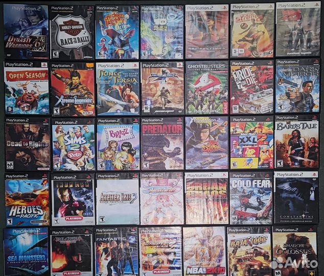 Игровые диски на ps2