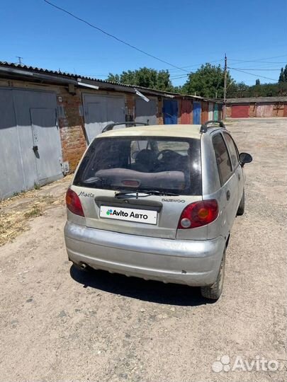 Daewoo Matiz 0.8 МТ, 2002, 190 000 км