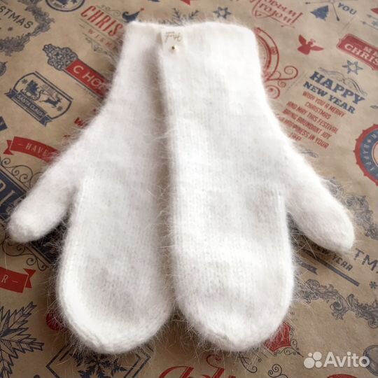 Комплект шапка, шарф, варежки