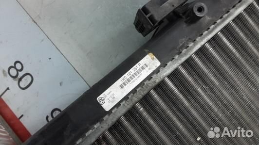 Радиатор системы охлаждения volkswagen golf 5 (ADN