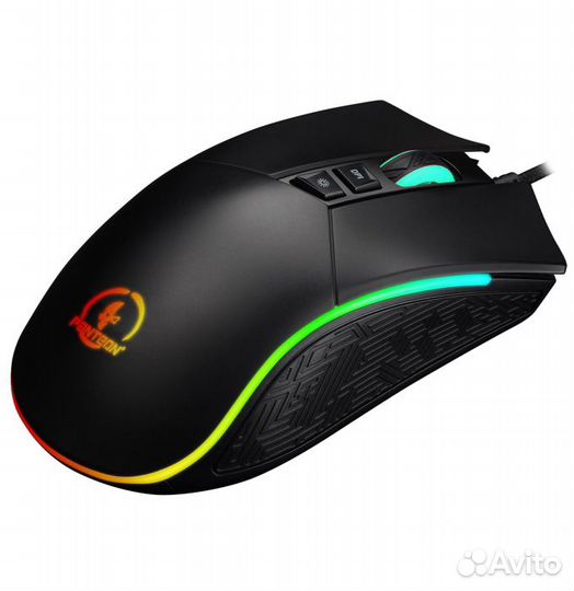 Игровая программируемая мышь С LED-подсветкой RGB