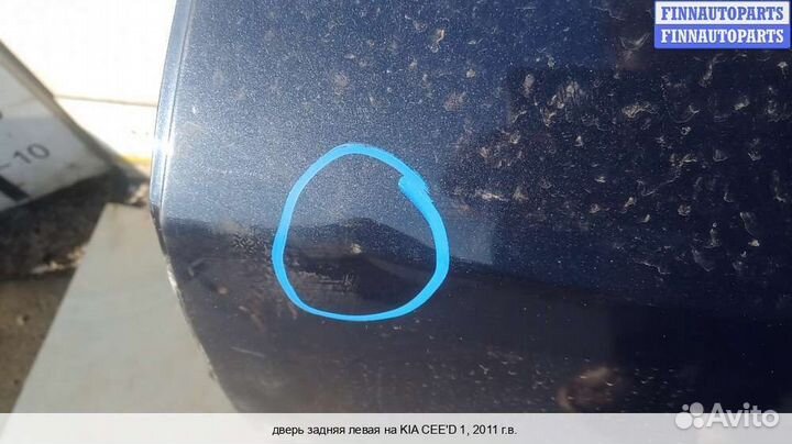 Дверь зад/лево Kia Ceed I (ED), 2011 Дизель