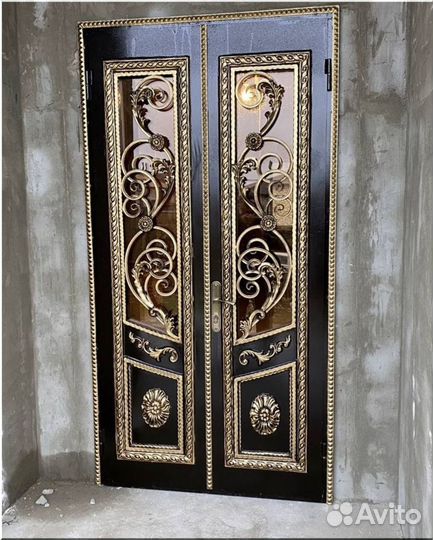 Ворота художественная ковка