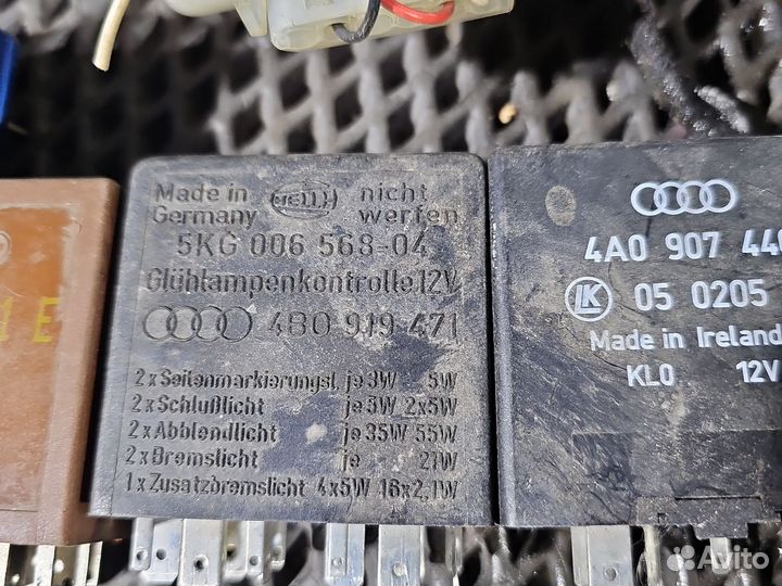 Блоки, реле, мелочь на audi a6 c5