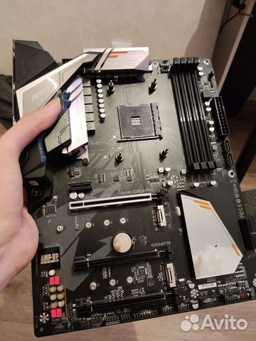 Gigabyte b450 aorus pro купить в Нижнем Новгороде | Электроника | Авито