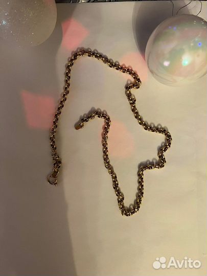 Цепочка золотая мужская 585