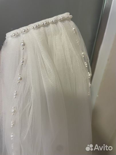 Фата двухярусная