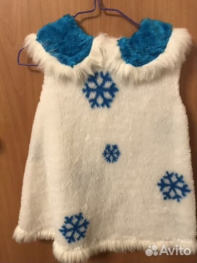 Костюм снежинки, метелицы, зимушки на 3, 4, 5 лет