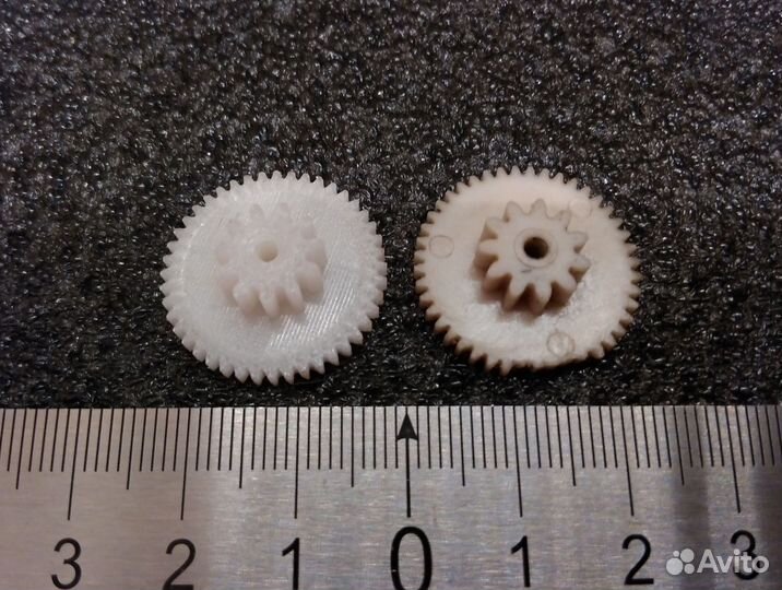 Изготовление шестерней, деталей на 3Д принтере