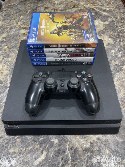 Sony PS4 slim + 457 игр