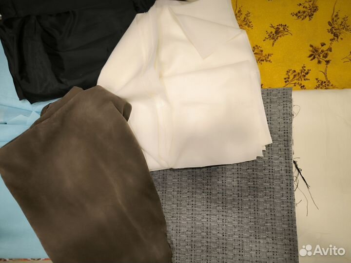 Ткань СССР цена за всё 33 отреза, более 8кг