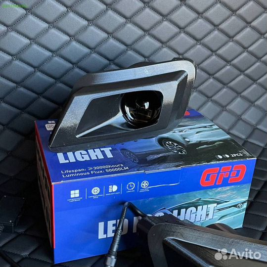 Лазерные туманки kia ceed 1 ED птф bi LED