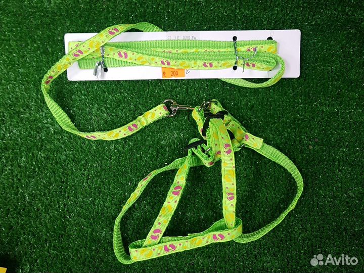 Поводок шлейка для кошек и собак