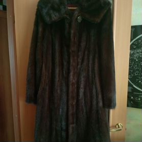 Шуба норковая 46 kopenhagen FUR с капюшоном