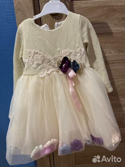 Платье для девочки 92