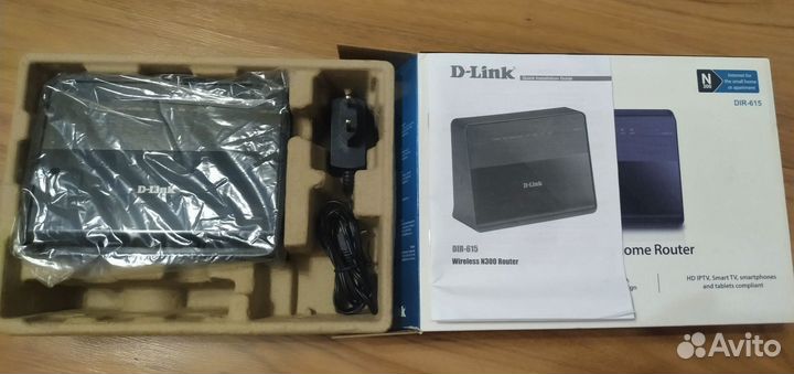 Poymep Wi-Fi D-Link DIR-615/A 300 Мбит/с