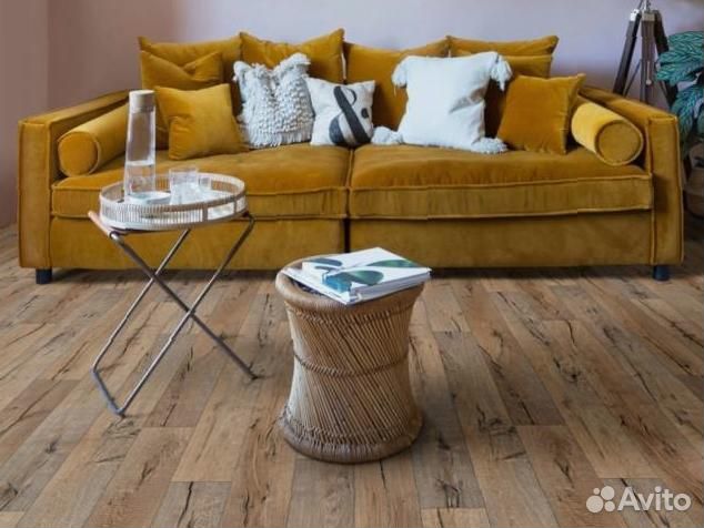 Линолеум с усиленным защитным слоем