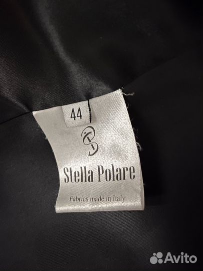 Готическое черное пальто Stella Polare
