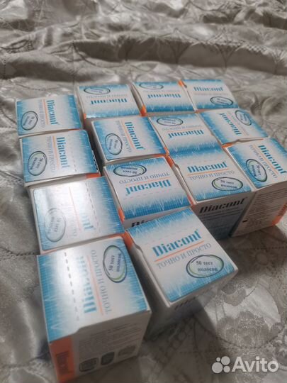 Тест полоски diacont