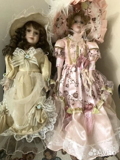 Кукла фарфоровая коллекционная