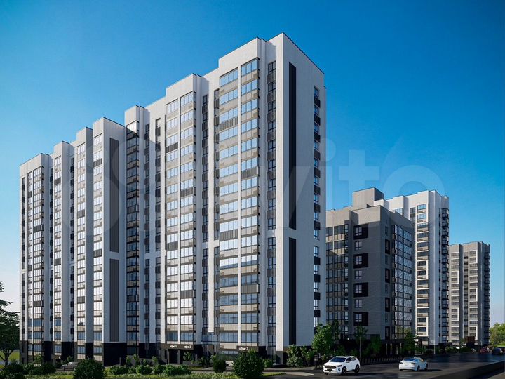 3-к. квартира, 51,7 м², 4/17 эт.