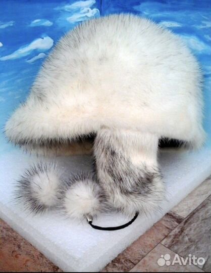 Шапка норковая новая