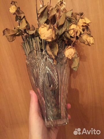 Ваза как новая ретро хрусталь винтаж винтажная ссс
