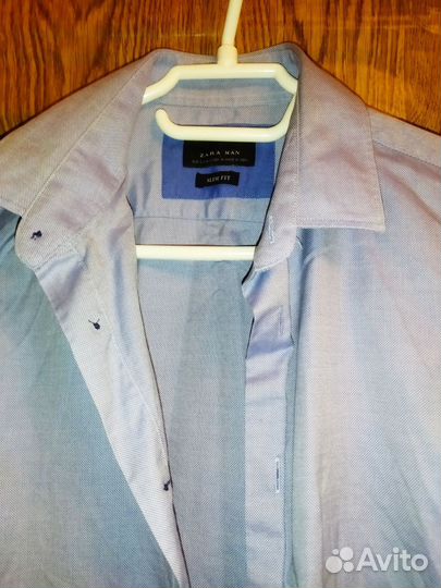 Мужская рубашка Zara Slim Fit