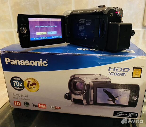Видеокамера panasonic SDR-H80