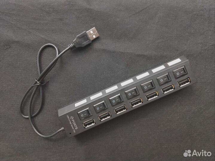 Разветвитель USB Hub 7 портов