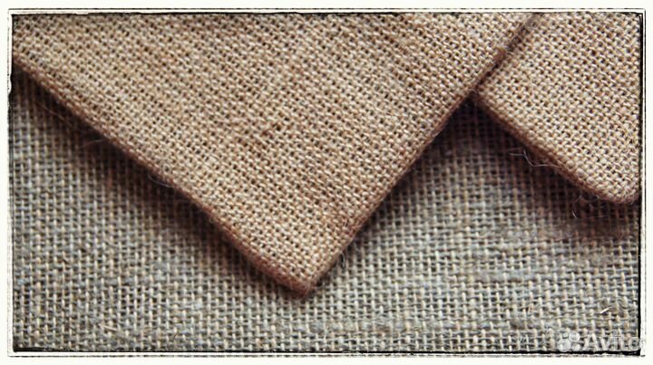 Ткань джут-лен / джут-джут 5м