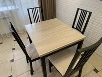 Кухонный стол и стулья IKEA