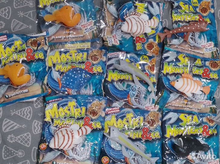 Деагостини морские монстры