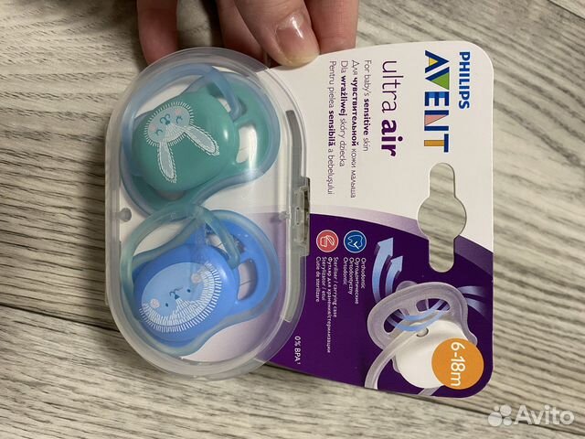 Соска пустышка Avent 6 18