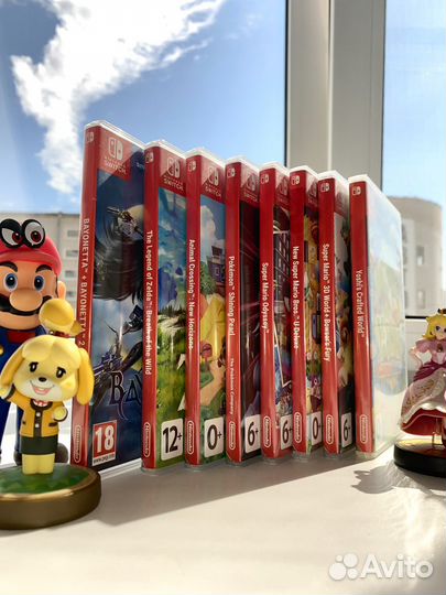 Эксклюзивные игры для консоли Nintendo Switch