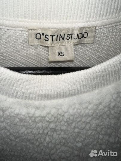 Кофта белая с принтом (мишка)