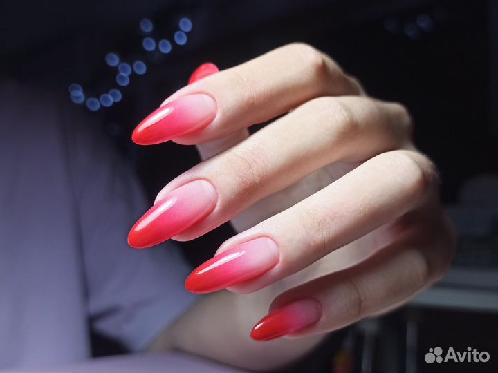 Маникюр, педикюр с покрытием