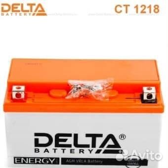 Аккумулятор дельта 12В 20Ah Delta CT 1218