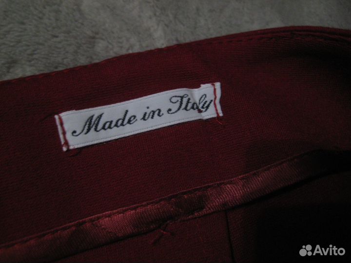 Шикарная трикотажная юбка Италия вискоза р. 50