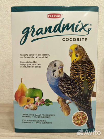 Корм Padovan Grandmix Cocorite 1кг