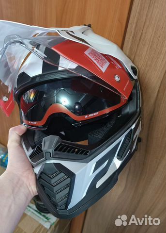 Шлем мотокросс LS2 MX436 pioneer EVO Размера L объявление продам