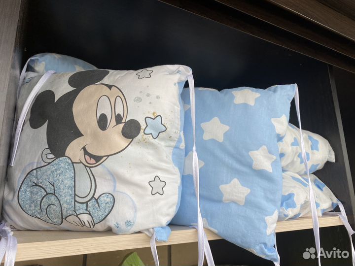 Бортики в детскую кроватку