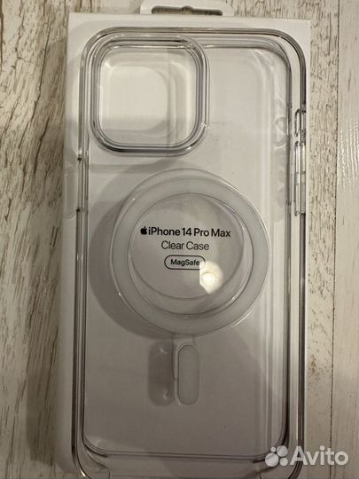 Оригинальный чехол на iPhone 14 pro max Clear Case