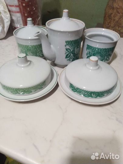 Остатки от сервизов бу