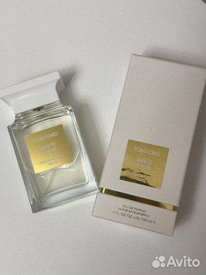 Tom Ford white suede остаток 90мл