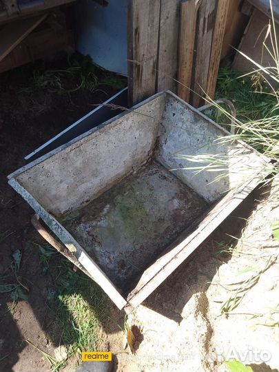Корыто металлическое