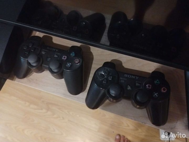 Игровая приставка ps3 super slim прошитая