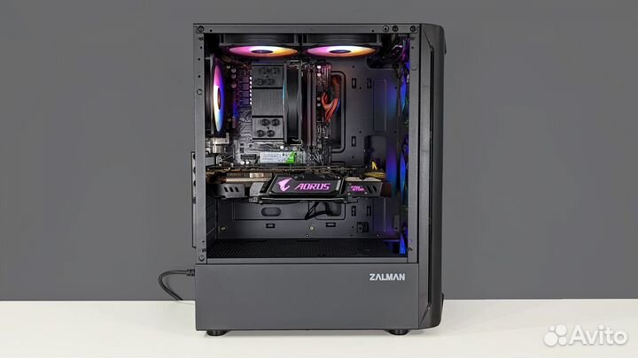 Игровой пк Ryzen 5 2600 + GTX 1070 8 гб + 16 гб