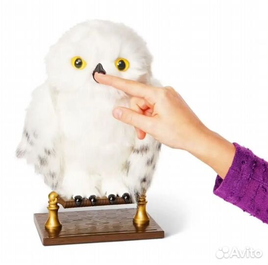 Сова Букля из гарри поттера интерактивная